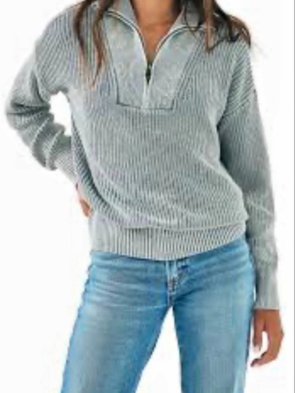 Faherty Sunwash mariner sweater 100% organic cotton size S
